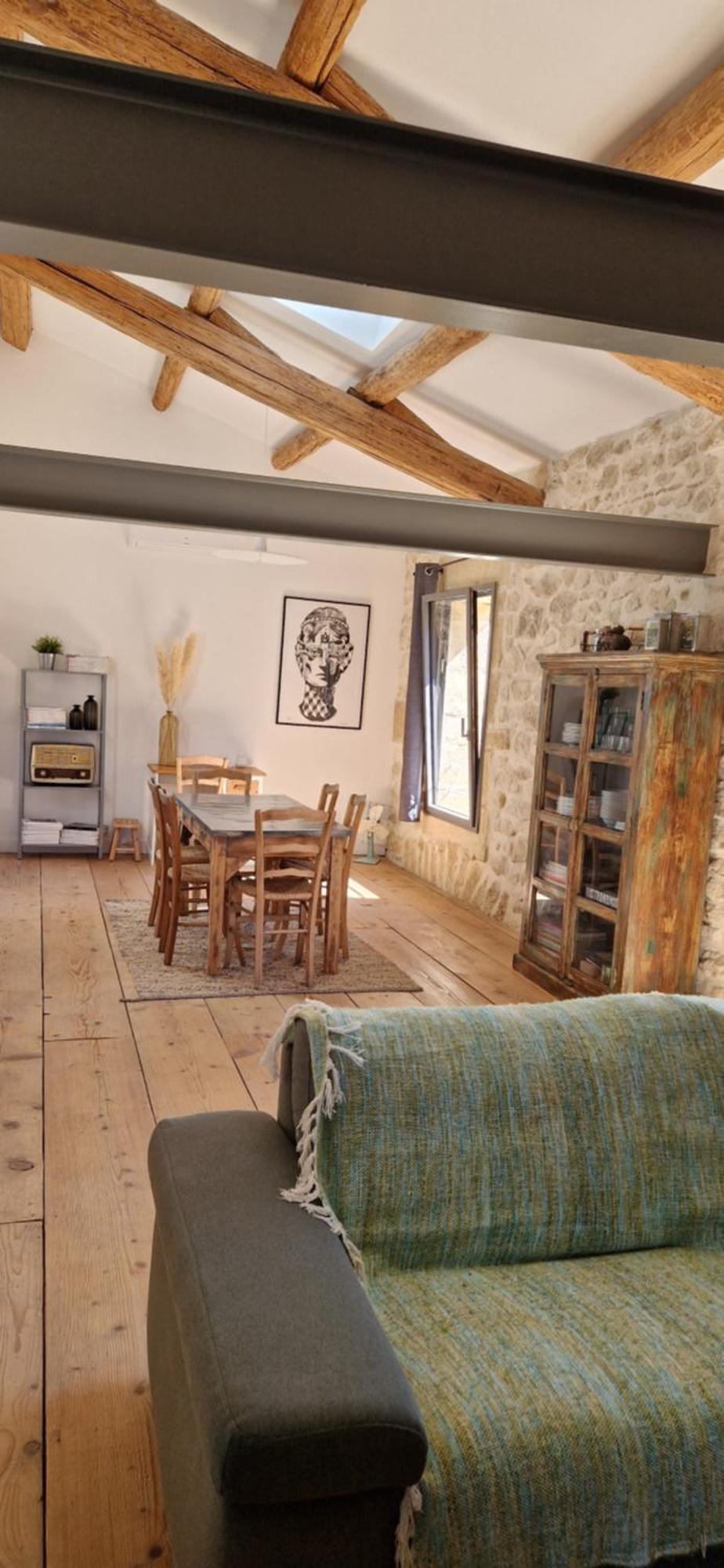 Appartement Dans Un Mas Provencal Renove Saint-Hilaire-dʼOzilhan Buitenkant foto