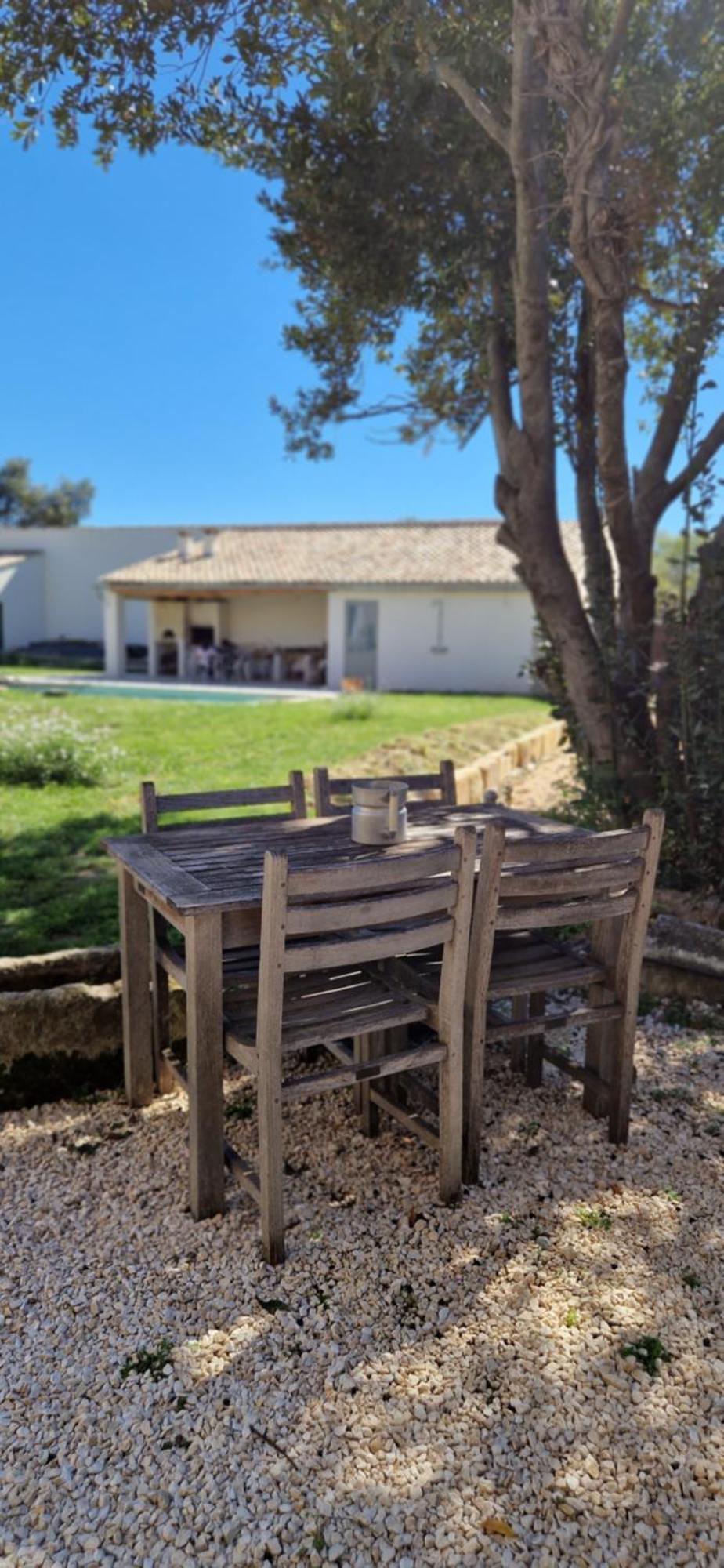 Appartement Dans Un Mas Provencal Renove Saint-Hilaire-dʼOzilhan Buitenkant foto